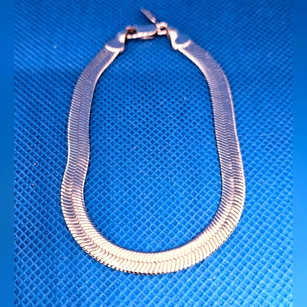 WGB white gold bond chain bracelet